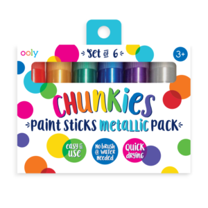 metallic chunkies paint sticks