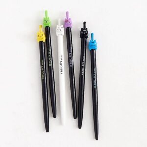 cat tail gel pen