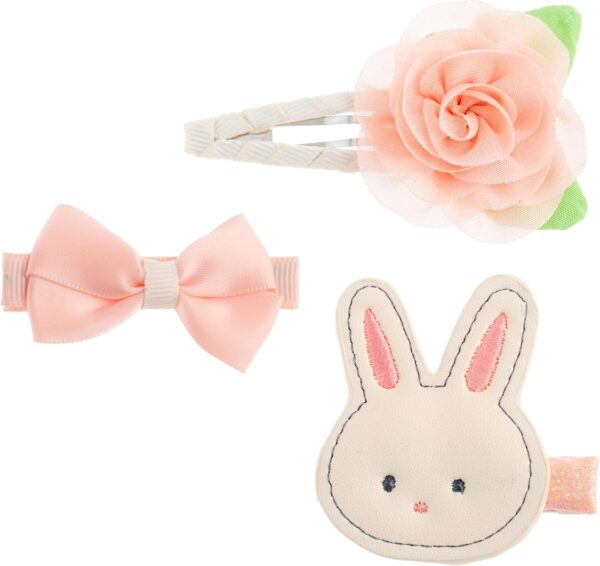 bunny hair clips