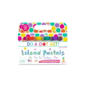 6 pack island pastels mini dot markers