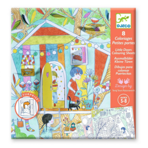 nina's play tents colouring