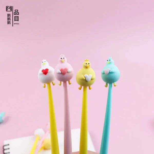 love you duck wiggle gel pen