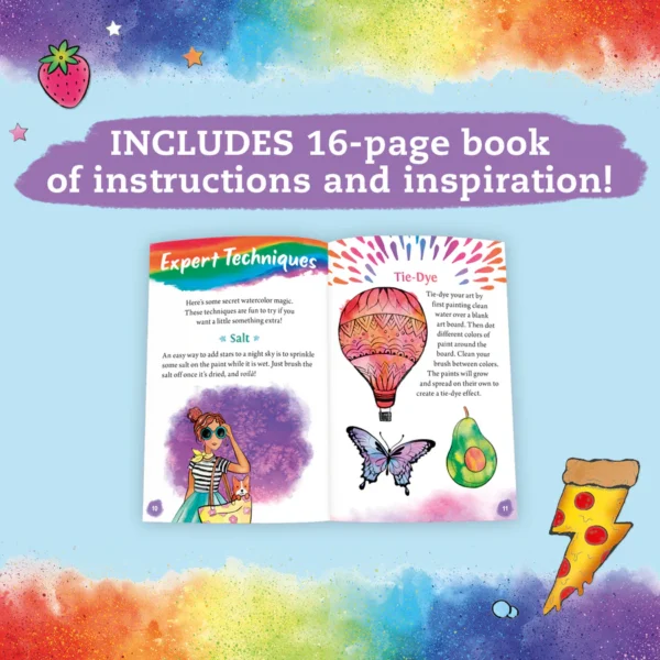 watercolor postcards kit