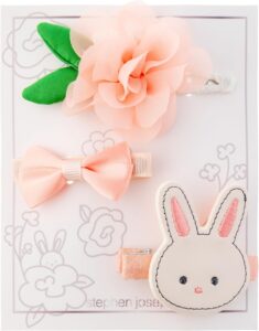 bunny hair clips