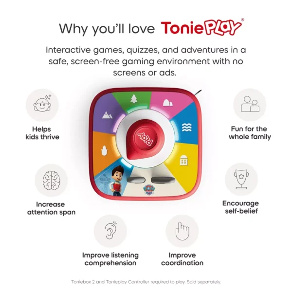 tonieplay game set paw patrol: adventure bay rescue heroes
