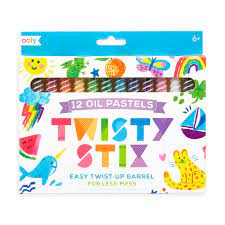 twisty stix oil pastels 12 set