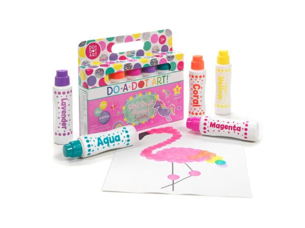 5 pack ultra bright shimmer dot markers