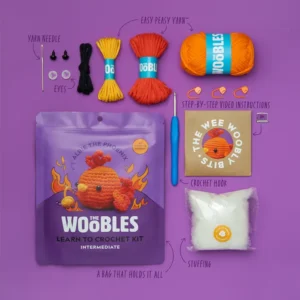 albie the phoenix crochet kit