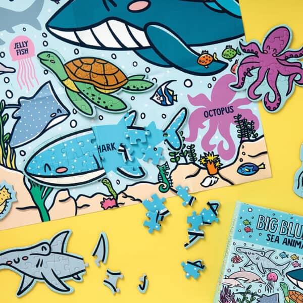 big blue ocean sea animal puzzles