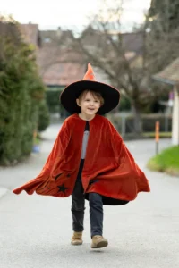 autumn embers wizard cape + hat size 4 6