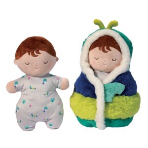 baby caterpillar hug plush doll