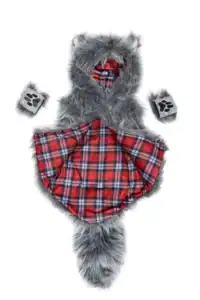 big bad wolf vest with gloves 3/4