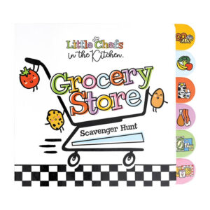 grocery store scavenger hunt board book