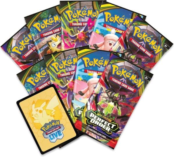 pokémon mega evolution perfect order elite trainer box