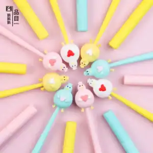 love you duck wiggle gel pen