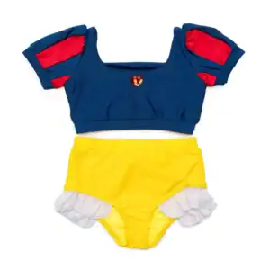 2 piece snow white swim suit