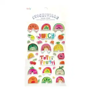 stickiville stickers: tutti fruitti