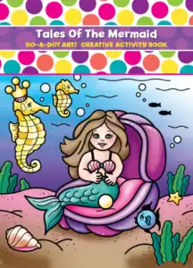 tales of the mermaid coloring book