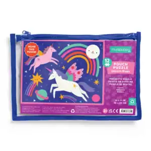 12 piece unicorn magic pouch puzzle