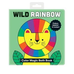 wild rainbow color magic bath book