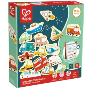 hape magnetic vehicles set magnets.webp