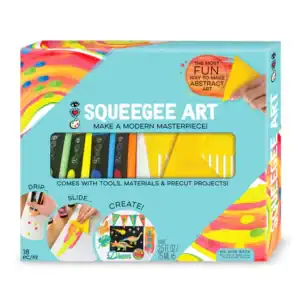 squeegee art