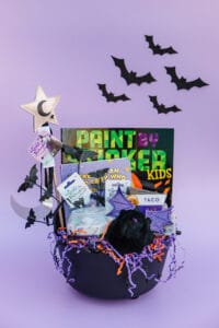 halloween boo basket with needoh