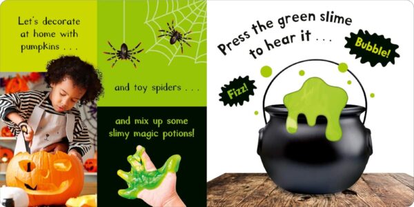 noisy halloween: touch and feel sound book