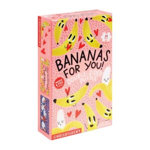 32 piece bananas for you double sided puzzle