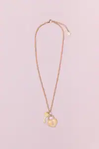 boutique chic love unlocked necklace